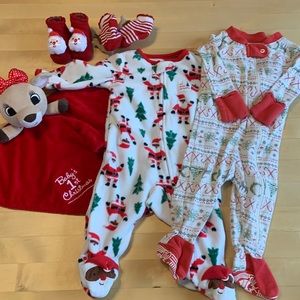 Baby’s first Christmas set size 0-3m
